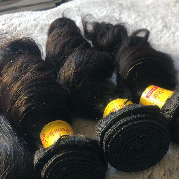 Loose wave 100% human Peruvian hair bundle…NEW main image 4
